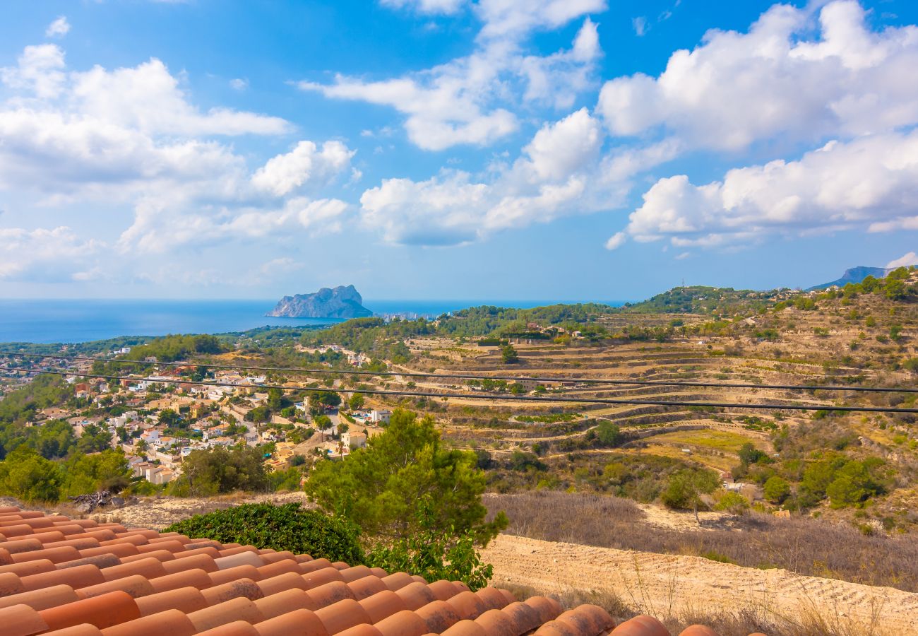 Villa à Benissa - ROMANI, villa pour 8 pax à Benissa ,avec vue panoramique. wifi gratuit