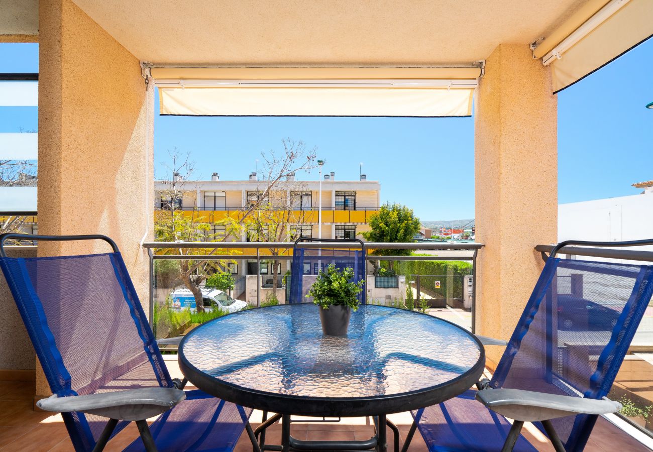 Appartement à Javea - Augusta Apartment Jávea Sur, Élégant avec AC, Wifi, terrasse et piscine