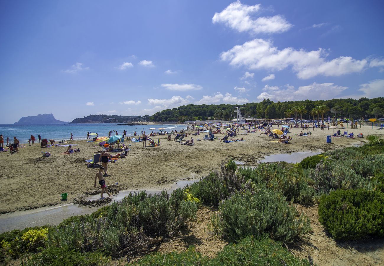 Bungalow à Moraira - MEU LAR, Bungalow confortable idéal pour les couples, près de la plage