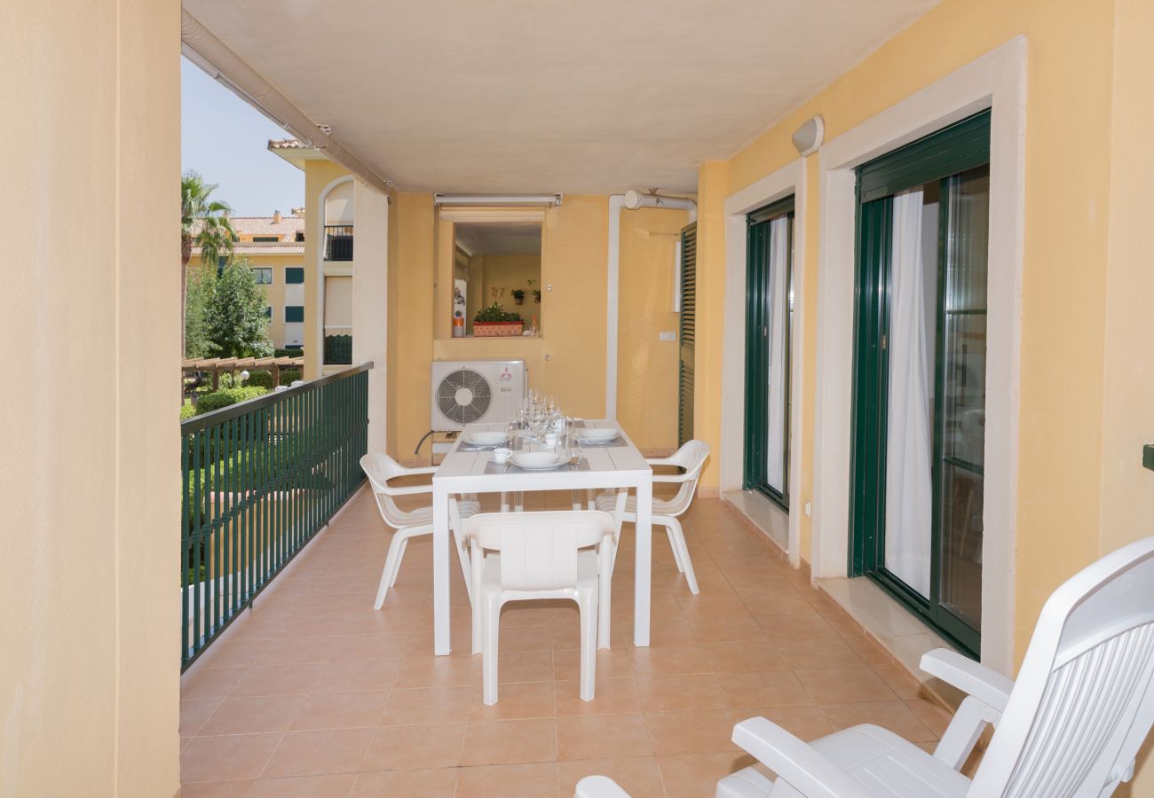 Appartement à Javea -  Luz de Javea I Apartment,  Élégant avec AC, Wifi, terrasse et piscine