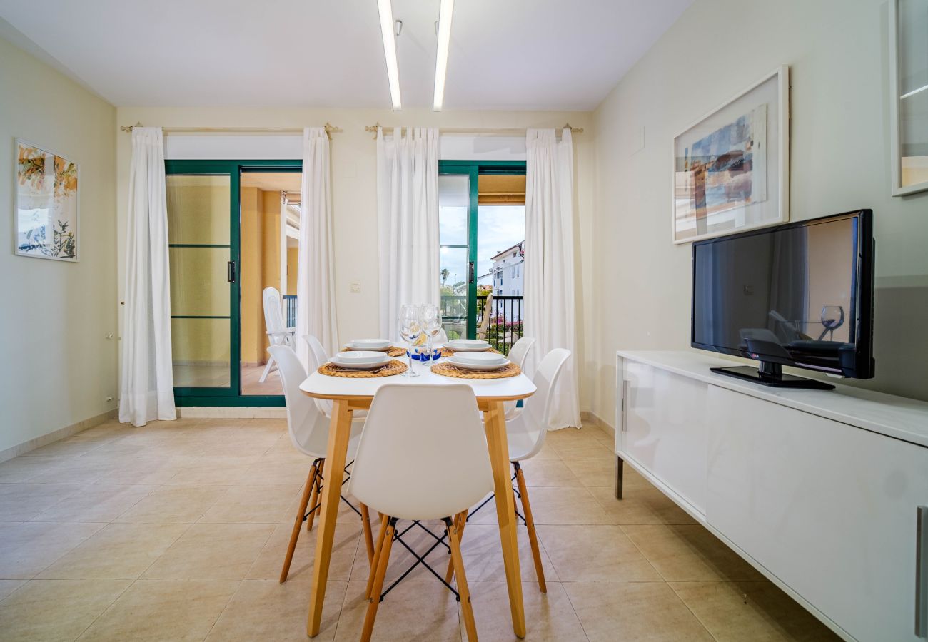 Appartement à Javea -  Luz de Javea I Apartment,  Élégant avec AC, Wifi, terrasse et piscine