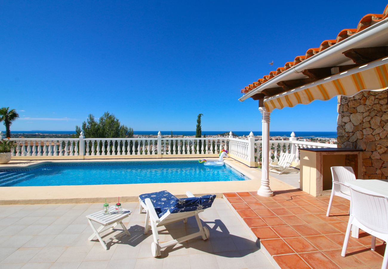 Villa à Denia - Belle Villa avec vue pour 8 personnes Tossal Gros EH