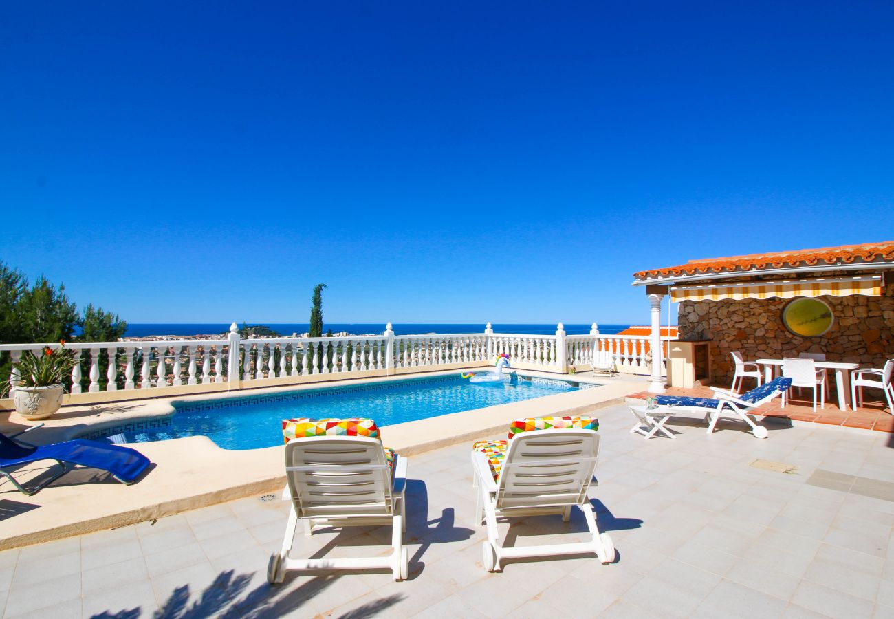 Villa à Denia - Belle Villa avec vue pour 8 personnes Tossal Gros EH