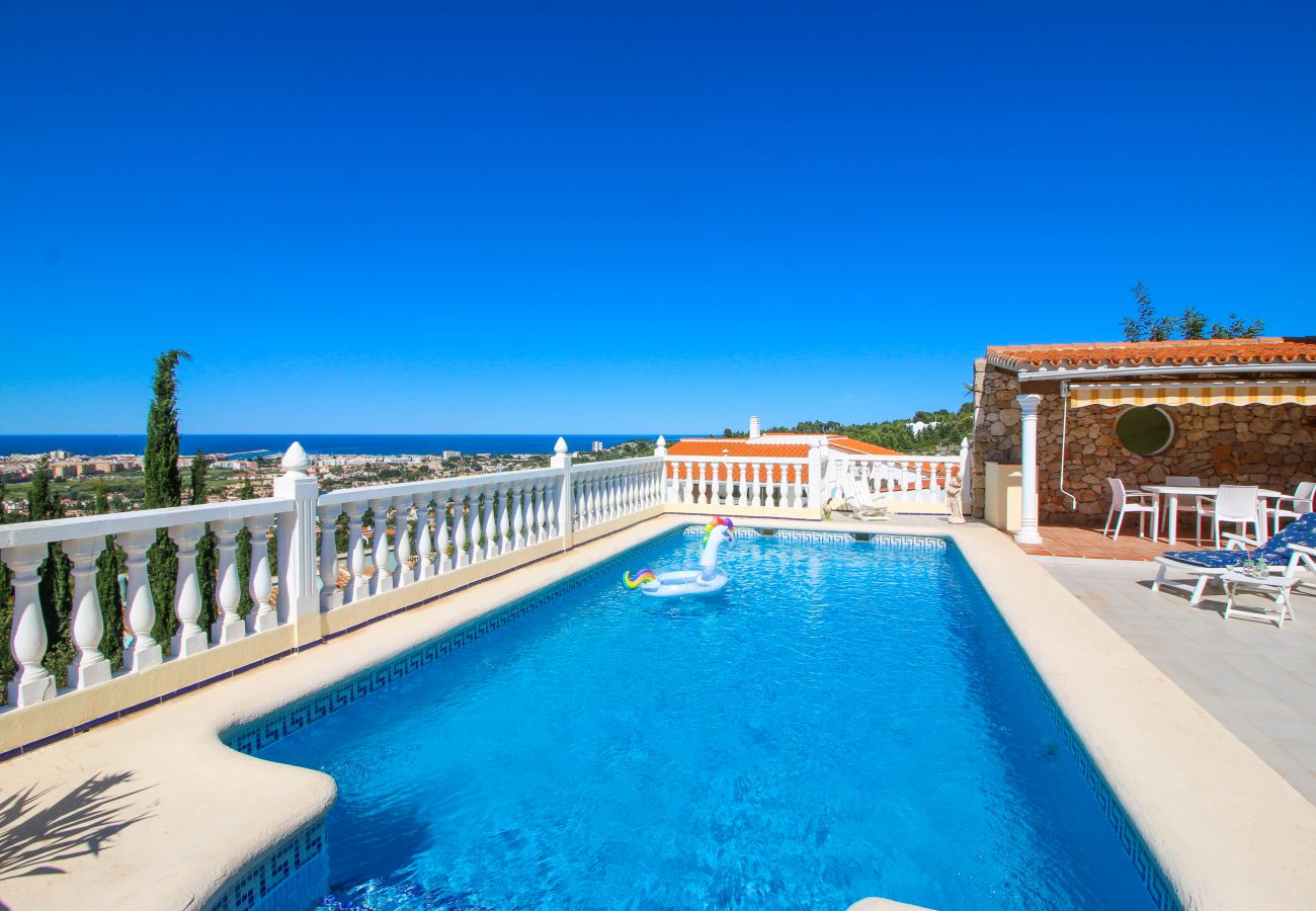 Villa à Denia - Belle Villa avec vue pour 8 personnes Tossal Gros EH