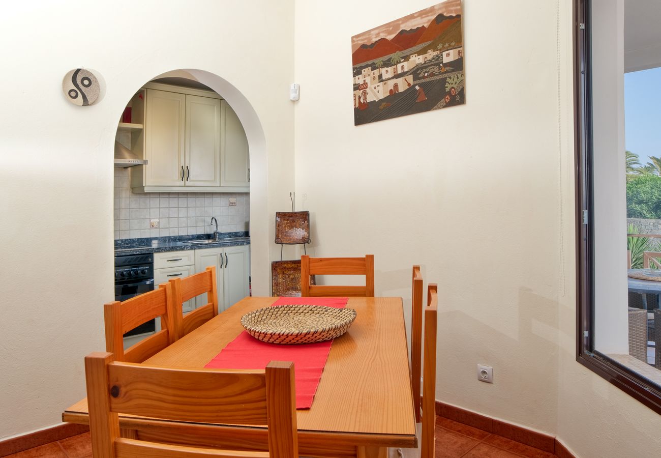 Maison à Playa Blanca - Casa Efesto - 3 chambres avec piscine, terrasse et vue sur Fuerteventura