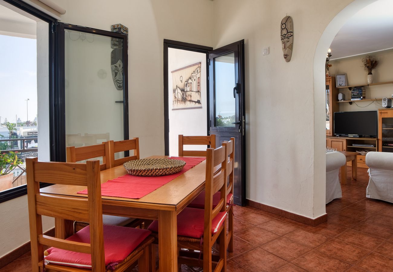 Maison à Playa Blanca - Casa Efesto - 3 chambres avec piscine, terrasse et vue sur Fuerteventura