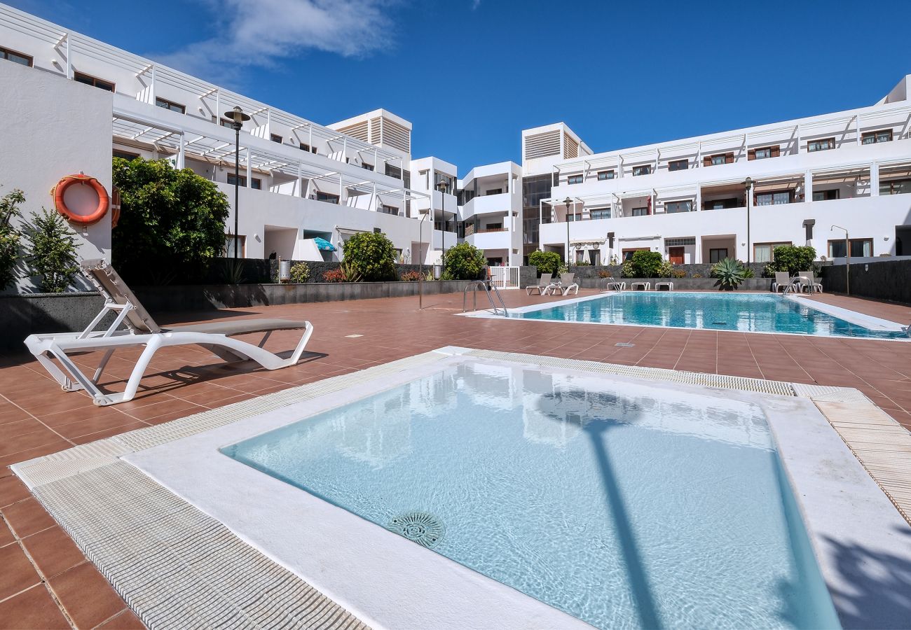 Maison à Costa Teguise - Casa Elin, piscine communautaire, wifi rapide et endroit calme