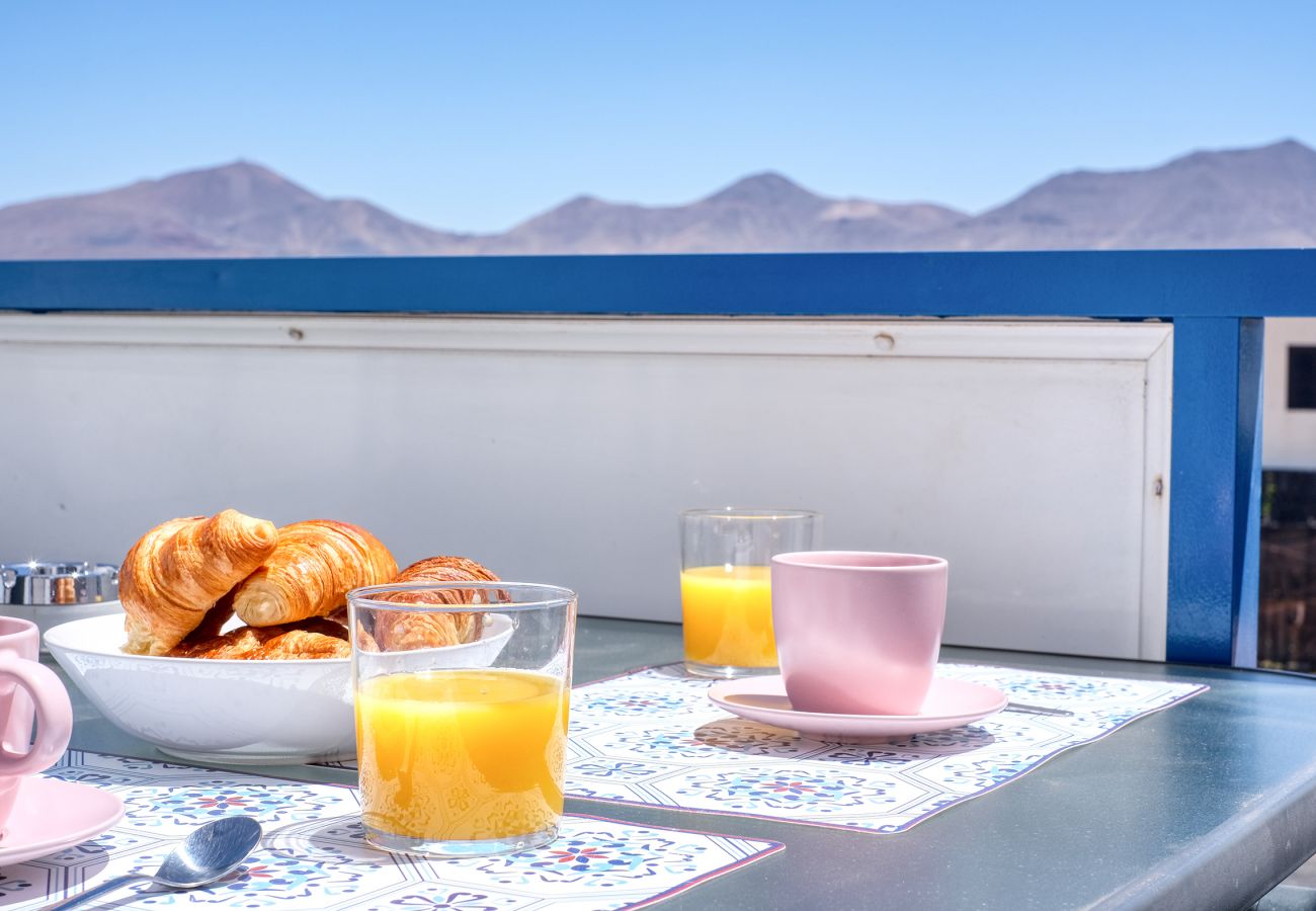 Maison à Playa Blanca - Bonitas Vistas, wifi rapide et balcon