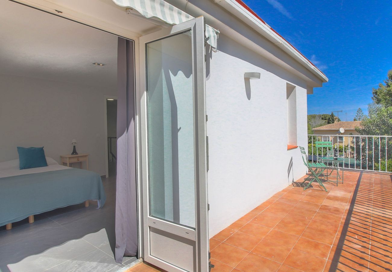 Villa à Denia - Villa moderne à Las Rotas avec air conditionné