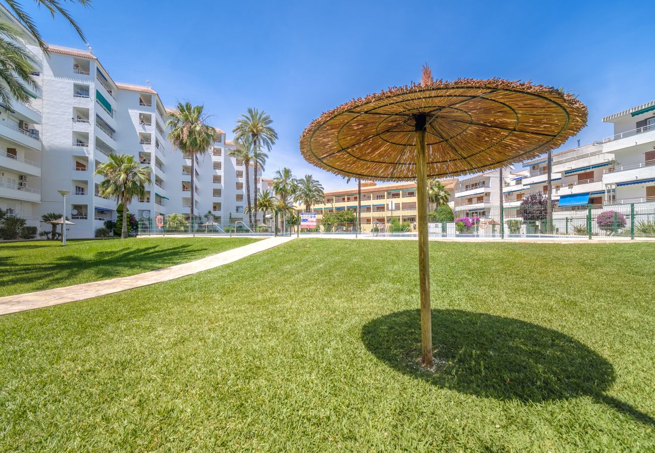 Appartement à Javea - Appartement Don Pepe Indigo Javea Avec Terrasse, Wifi et Grande Piscine Communautaire