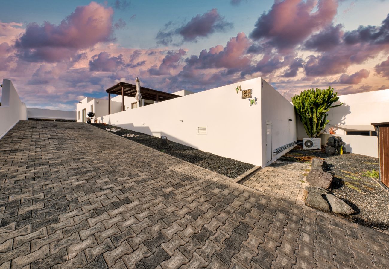 Maison à Playa Blanca - Casa Iria - 5 chambres, 3 salles de bain, terrasse avec piscine privée