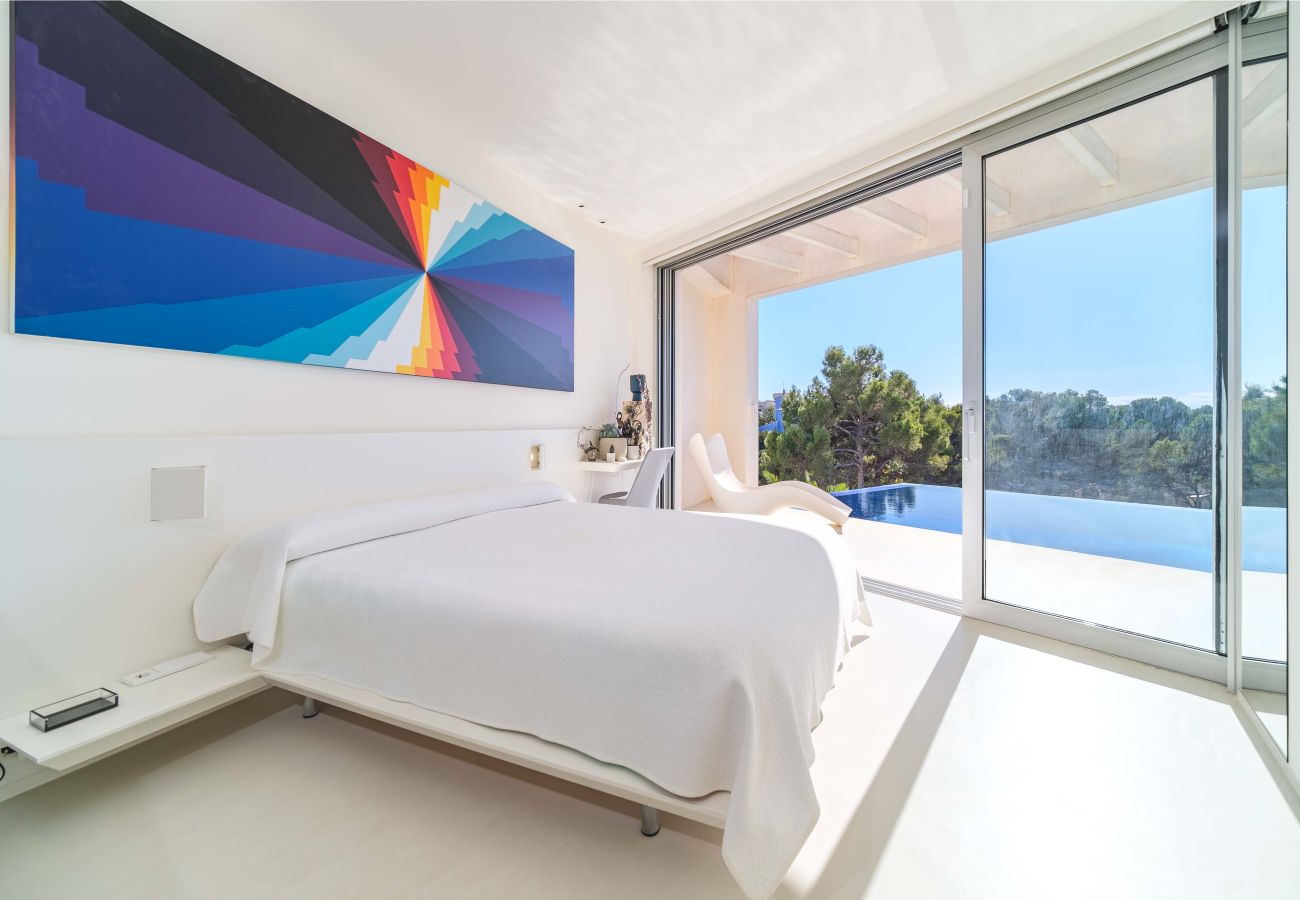 Villa à Javea - Villa Iris Javea, avec Piscine à Débordement et Vue sur la Mer