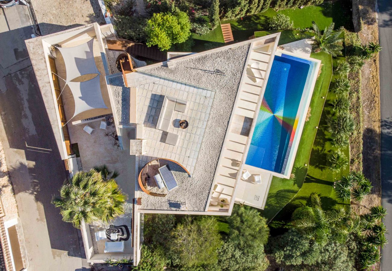 Villa à Javea - Villa Iris Javea, avec Piscine à Débordement et Vue sur la Mer