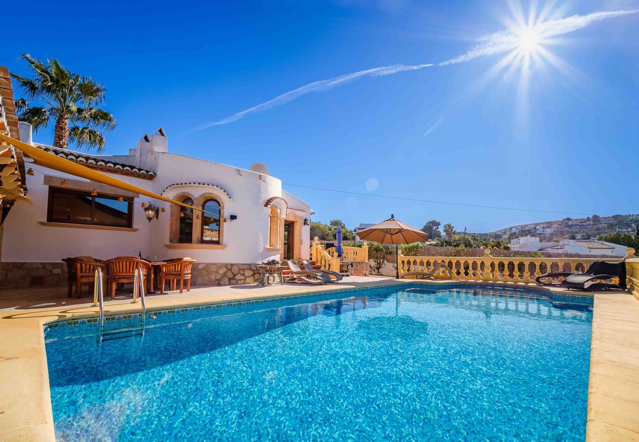 Villa à Javea - Villa Cristina Pinosol Javea avec piscine privée et terrasse ensoleillée