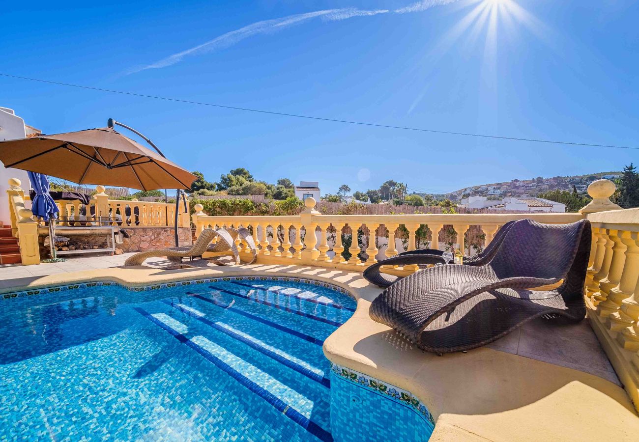 Villa à Javea - Villa Cristina Pinosol Javea avec piscine privée et terrasse ensoleillée