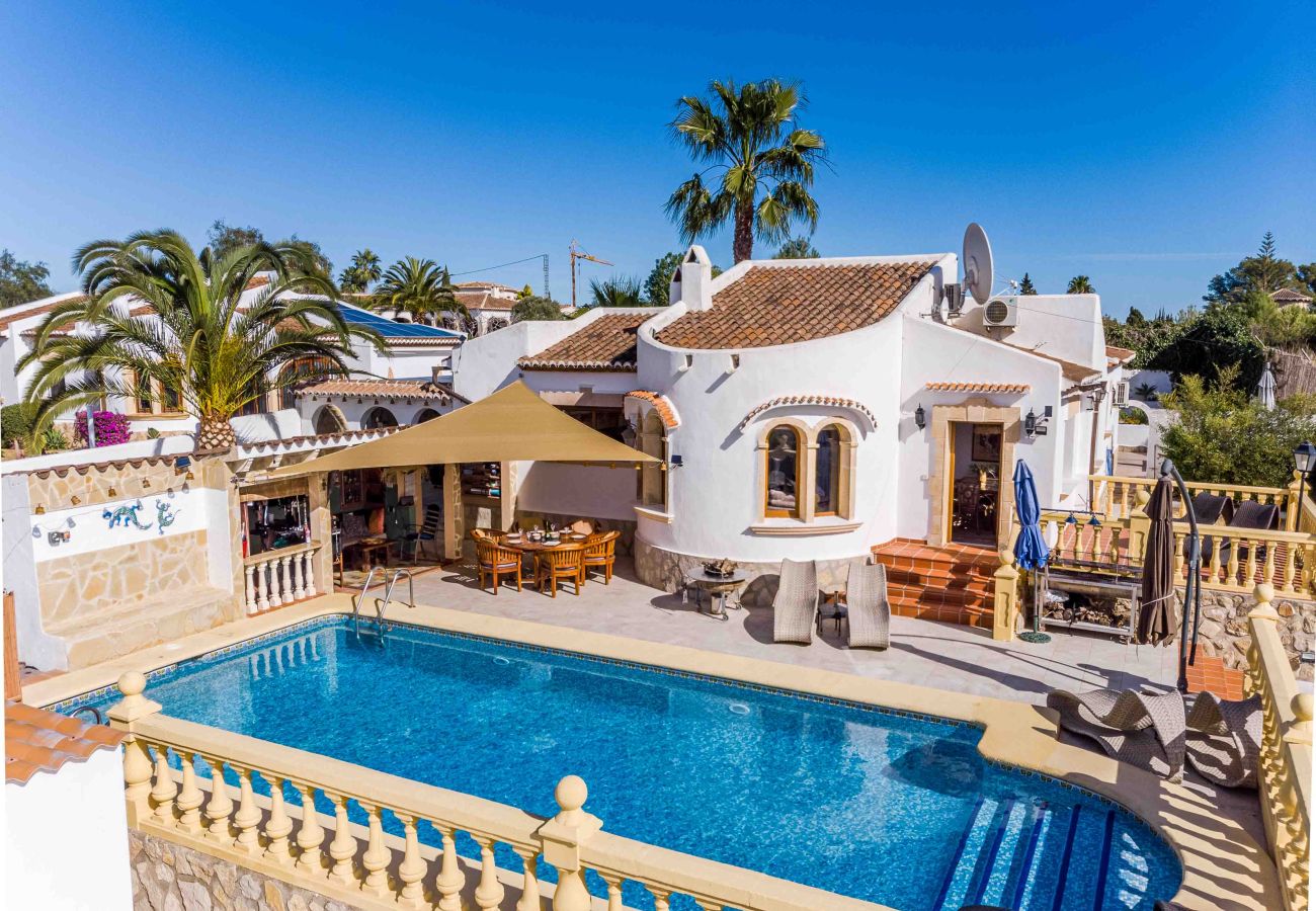 Villa à Javea - Villa Cristina Pinosol Javea avec piscine privée et terrasse ensoleillée