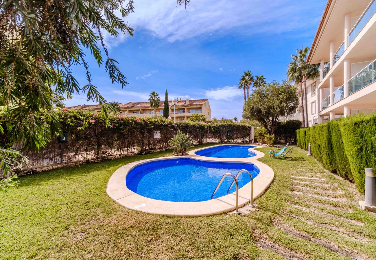 Appartement à Javea - Genova Apartment Javea Arenal, avec terrasse et piscine partagée